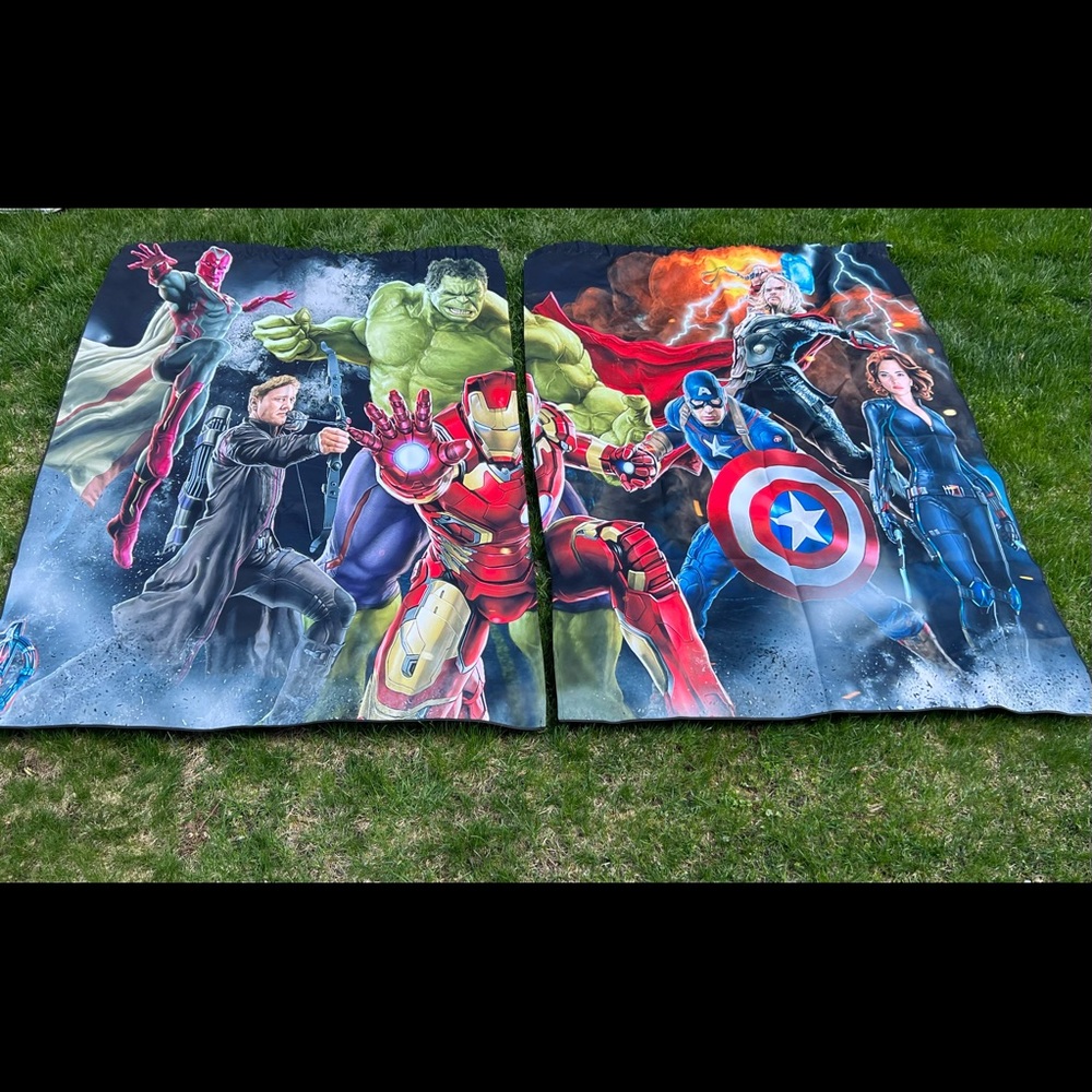 Marvel Avengers Window Curtains 84” Blackout